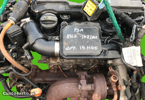 Motor PSA 1.4HDI Peugeot 207 8HZ.10FDAX