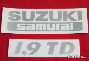 Autocolantes SUZUKI Vitara e Samurai 1.9 TD