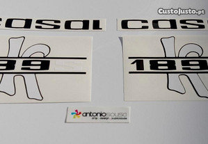 casal k 189 stickers autocolantes emblemas