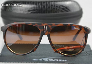 Óculos de Sol Carrera Brown Leopard - Envio Grátis
