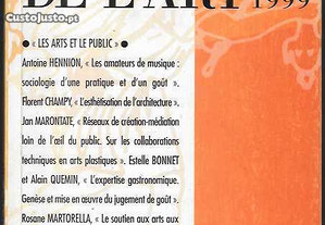 Sociologie de l'Art. n.º 12, 1999. Les Arts et le Public.
