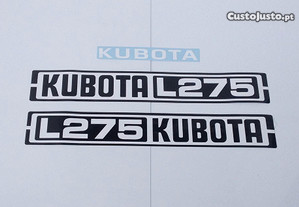 Kubota L 245 L275 L295 L285 Autocolantes tractor