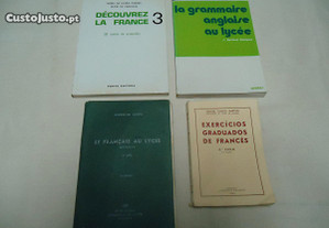 Livros escolares Franceses