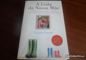 "A Lista da Nossa Mãe" de St. John Greene - 1ª Edição de 2012