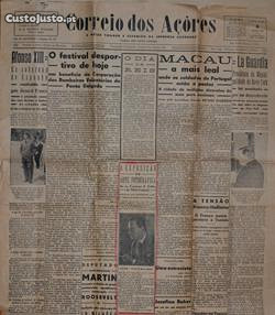 Correio dos Açores - Jornal