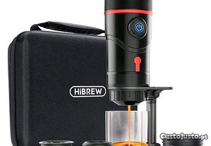 Máquina Café Expresso portátil 15 bar HiBREW  DC12V Nespresso, Dolce Gusto e café moído