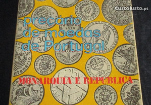 Livro Numismática Preçário Moedas Portugal 1980