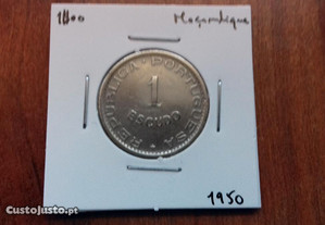 Moeda 1$00 1950 Moçambique