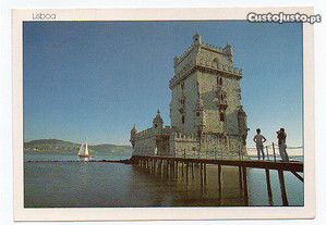 Lisboa - postal ilustrado