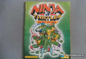 Caderneta de cromos Ninja Turtles (inclui jogo)