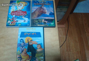 3 dvds originais Disney