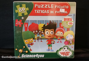Science 4 you - Puzzle Figuito Táticas de Futebol 80 peças novo e embalado