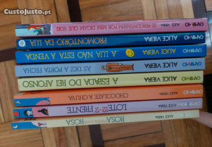 8 livros Alice Vieira