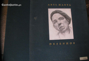 Livro de desenhos do artista consagrado ABEL MANTA
