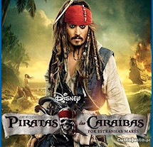 Piratas das Caraíbas por Estranhas Marés (BLU-RAY 2011) Johnny Depp IMDB: 6.9