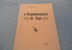 A Regulamentação do Jogo por José d' Athayde(1918)
