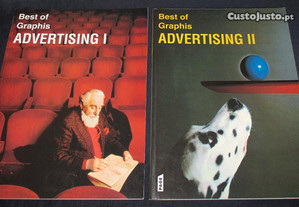 Livros Best of Graphis Advertising I e II