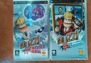 Buzz! Edições Nacionais de videojogos PSP Falado em Português