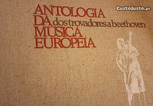Antologia da Música Europeia 8 volumes
