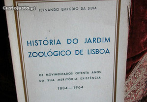 História do Jardim Zoológico de Lisboa.