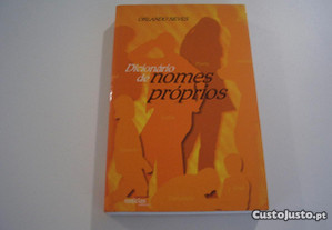 Livro "Dicionário de Nomes Próprios" de Orlando Neves / Esgotado / Portes Grátis