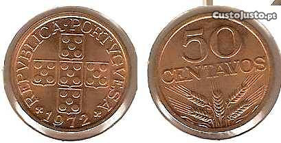 50 Centavos 1972 - soberba