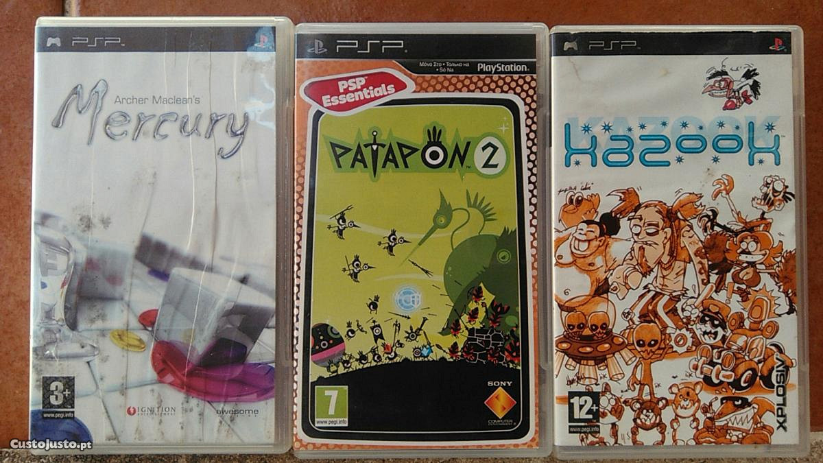 Patapon 2, KAZooK, Mercury Edições Nacionais de videojogos PSP