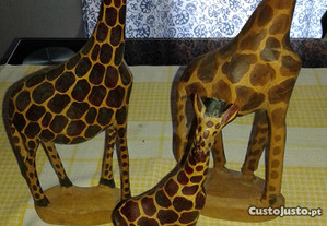 3-Girafas Decorativas