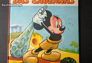 Livro Banda Desenhada Mickey entre os homens das