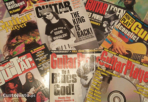 10 Revistas GUITAR (Guitarra elétrica)