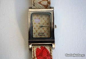 Relógio original LOUIS VUITTON bracelete estragada