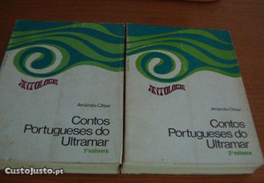 Contos Portugueses do Ultramar (Antologia) 2 volumes de Amândio César Portucalense Editora