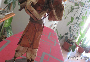 Artesanato do México - Estatueta, homem transport