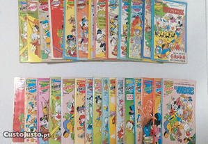 Seleção 25 livros antigos de BD do Disney Especial