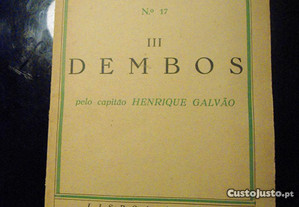 dembos - capitao henrique galvao - 1935