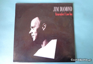 Disco single vinil - Jim Diamond - Remember I Love