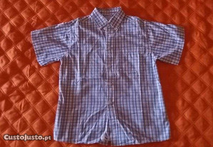 Camisa Manga Curta Zippy (8-9 Anos)