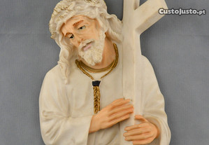 Escultura de Cristo de pendurar em massa