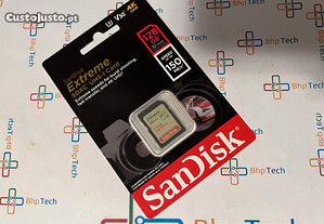 SanDisk SD XC Extreme 128GB Novo
