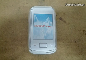 Capa Silicone Samsung Galaxy Pocket Transparente