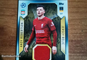 Topps match attax 22/23 Card Jersey relic Andy Robertson