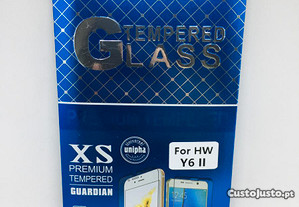 Película de vidro temperado para Huawei Y6 II