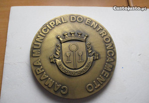Medalha Caminhos de Ferro Câmara Municipal do Entroncamento Of.Envio