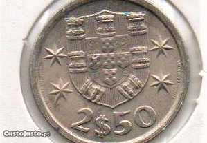 2.50 Escudos 1974 - soberba