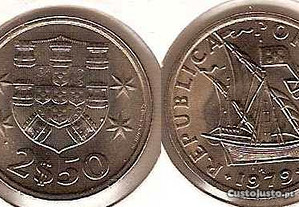 2.50 Escudos 1979 - soberba