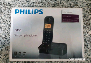 Telefone sem fios Philips.