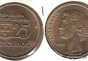 25 Escudos 1982 - soberba