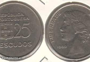 25 Escudos 1980 - soberba
