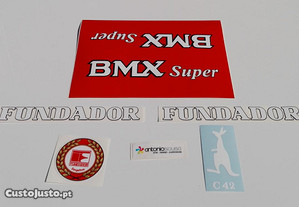 Fundador BMX Super autocolantes bicicleta
