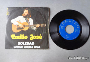 Disco vinil single - Emilio José - Soledad